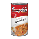 Campbell's&nbsp;Classics Family Size&nbsp;vegetable alphabet condensed soup made with beef stock Full-Size Picture